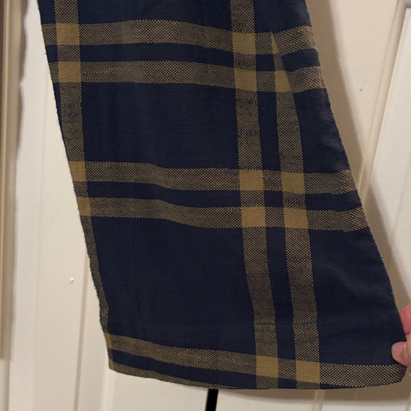 Ace & Jig Jacob Jumpsuit Plaid in Navy and Yellow - Picture 9 of 9